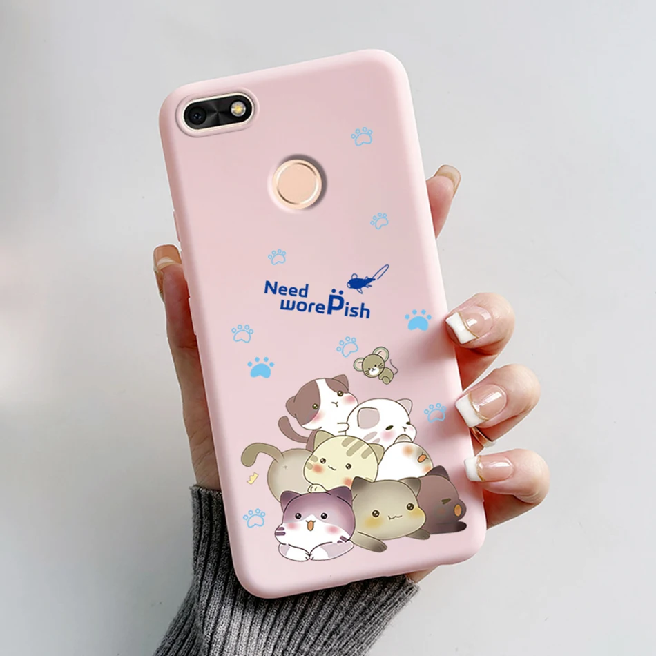 Cartoon Silicone Back Cover Case