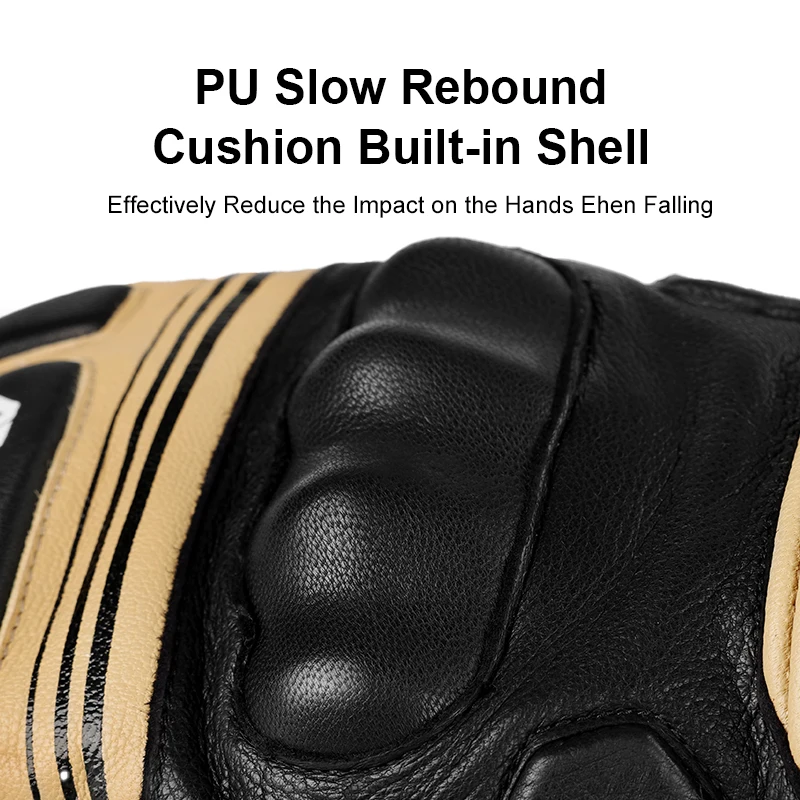 VXW Leather Ski Gloves Waterproof Thermal Fleece Lining Goatskin Mittens Snowboarding for Winter Outdoor Snow Gloves Women Men