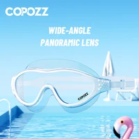 Professional Anti-Fog Men Women Swimming Goggles UV Protection Adjustable Swimming Glasses Large Frame Silicone Pool Eyewear 2