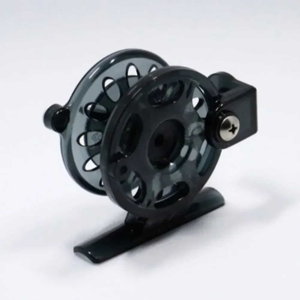 Fishing Reel Fishing Tackle Accessory Spare Spool 1pc Reel Portable Mini Fly Fishing Reel Carp Winter Ice Fishing Spool Tackle Gear Raft Wheel Front Wheel Raft