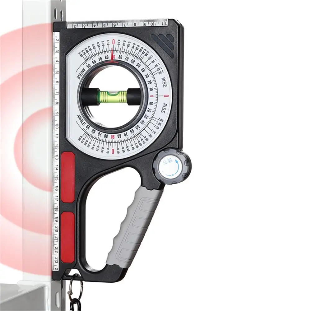 Portable Mechanical Slope Meter Multifunction Measuring Instrument Angle Ruler