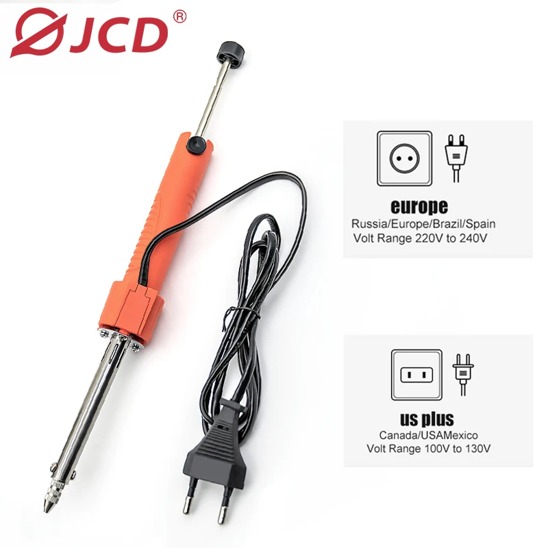 30W 2 IN 1 Electric Vacuum Solder Sucker Powerful Desoldering Pump Suction Tin Gun Soldering Sucker Pen Removal Welding Tool