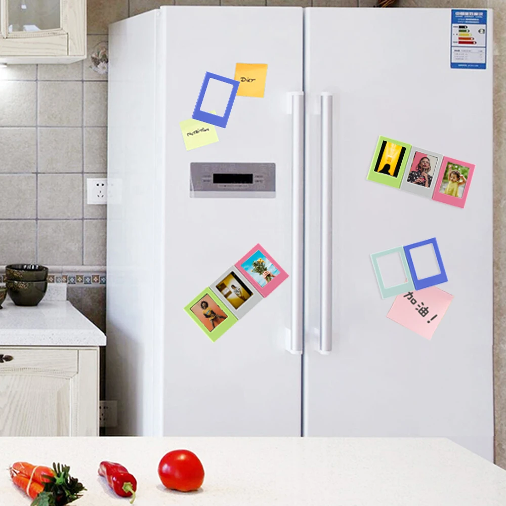 Description Picture 2 of item5-20PCS Assorted Color Free Combination Magnetic Photo Frame For Fujifilm Instax Mini Film Intax Mini 12 11Film Mini 8 7s 70 90