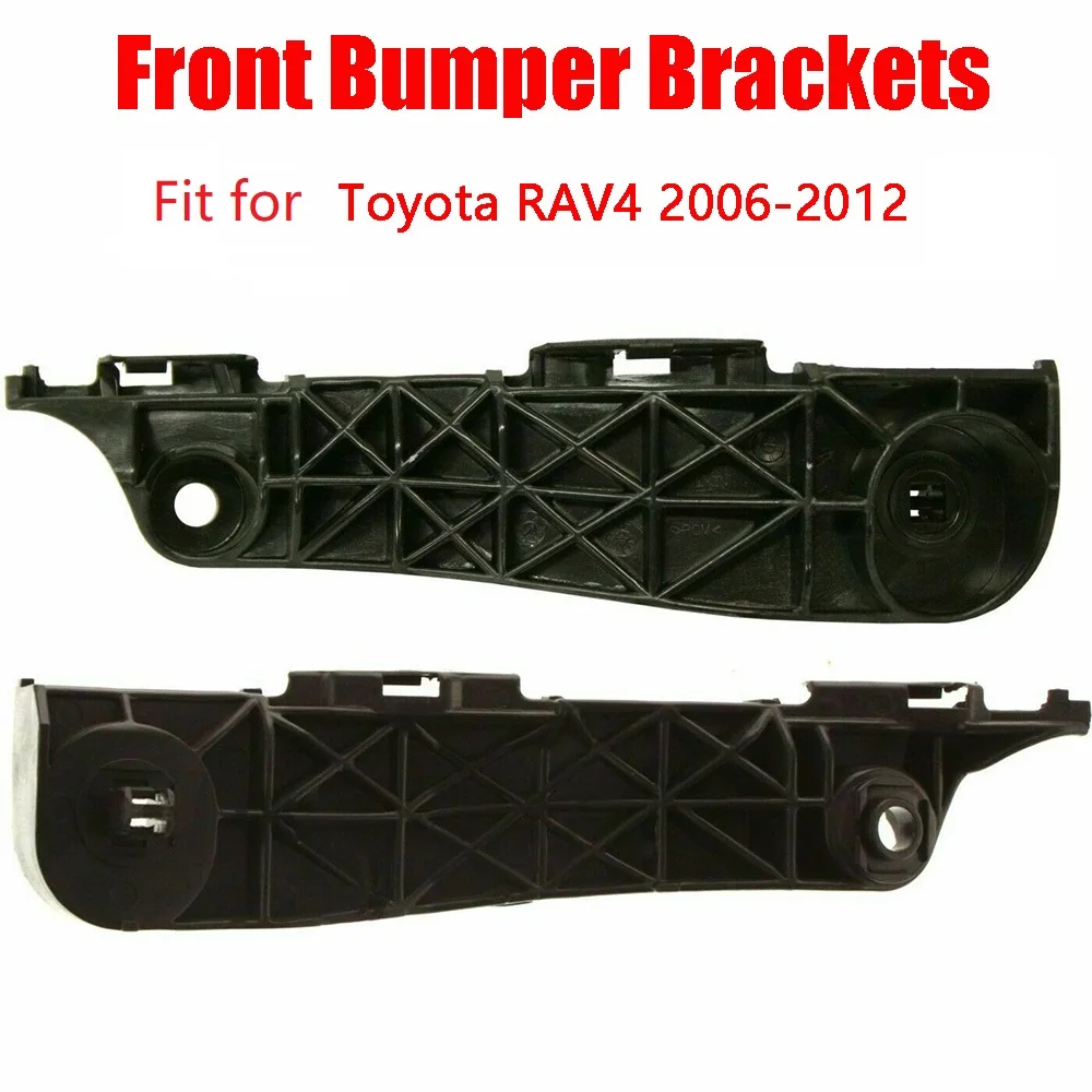 Paire De Supports De Pare-chocs Arrière Pour Toyota RAV4 2006-2012 | Compatible OEM 525620R010/525630R010