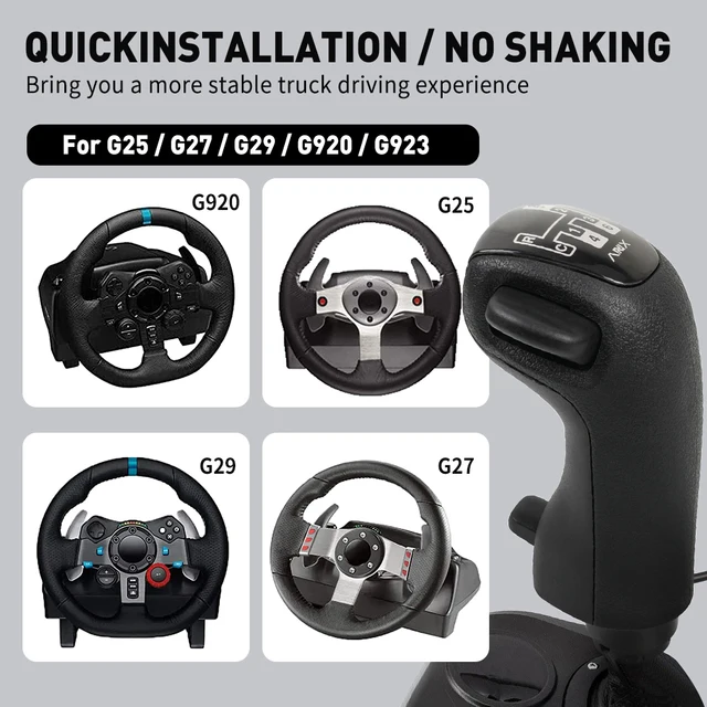 Lenkrad H Gangschaltung Sequenz Panel für Thrustmaster TH8AT300, PC USB  Simulator Shifter Sequence Panel Plate Cover für Logitech G29 G27 Racing  Games