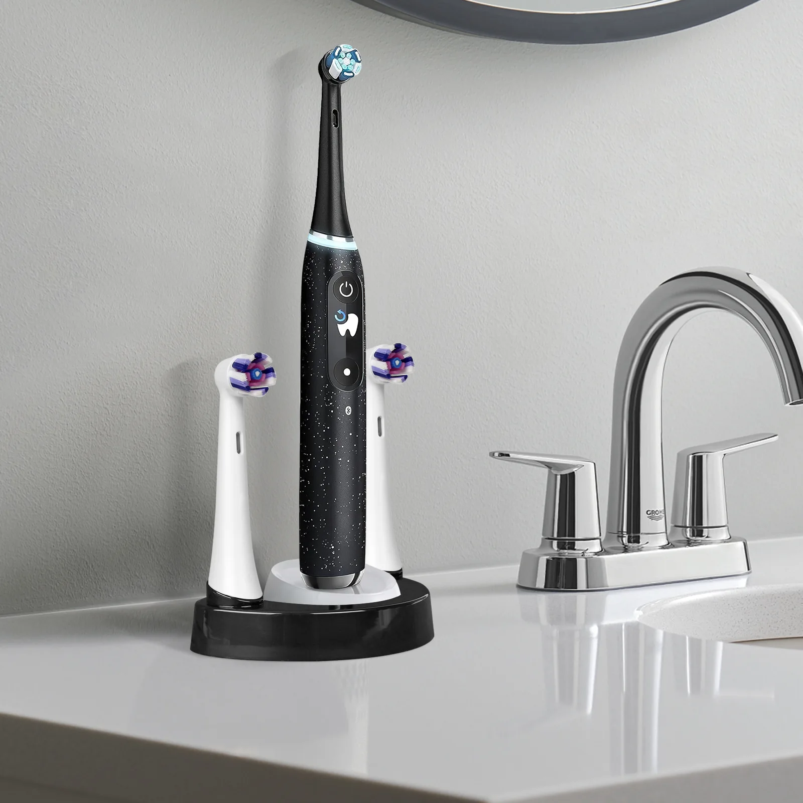 Oral-B 電動歯ブラシ本体 充電スタンド付き io 6 type3753 電動歯ブラシ ブラウンオーラルB 公式 | iO6（グレーオパール