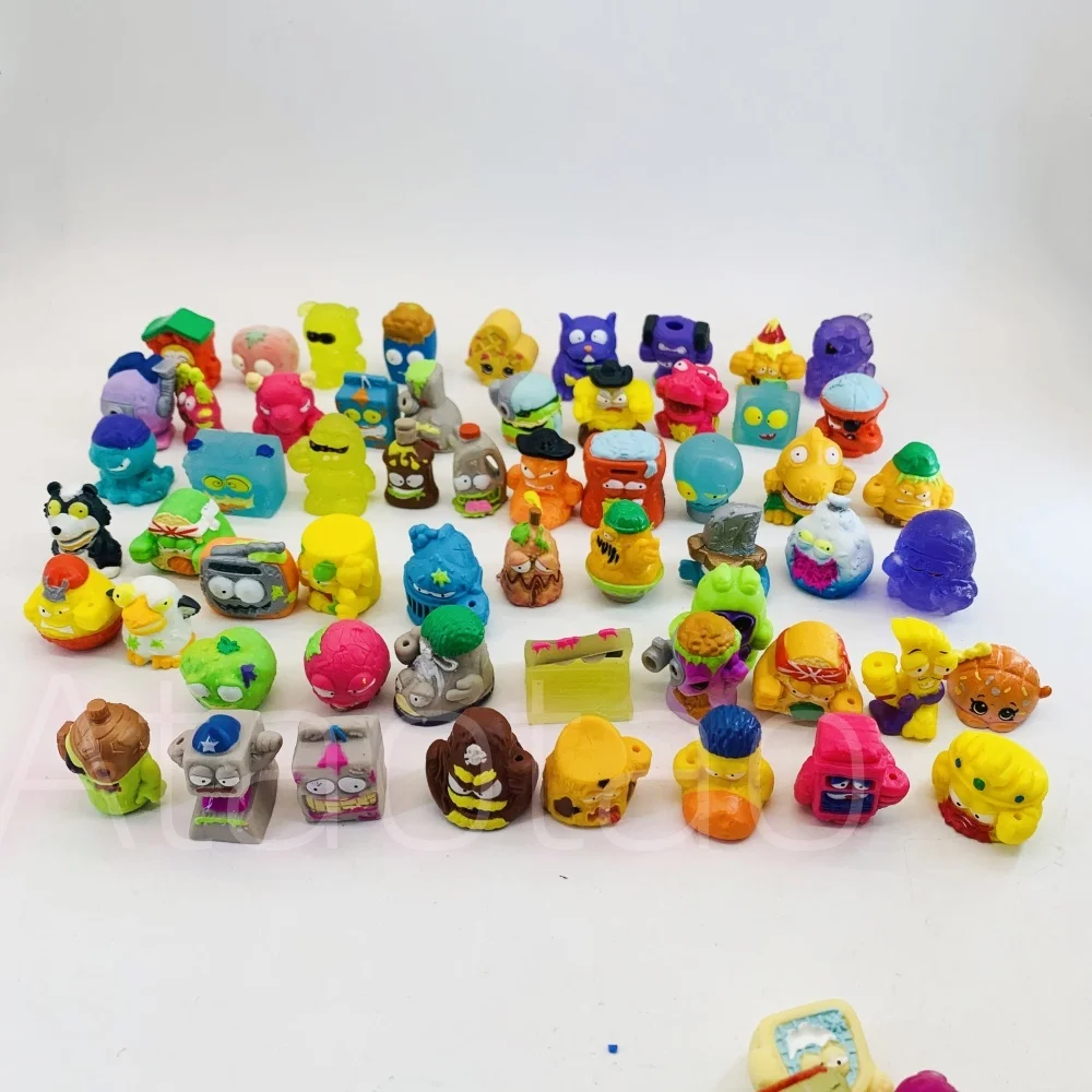 20-100pcs Zomlings Trash Dolls Action Figures 3cm Grossery Gang