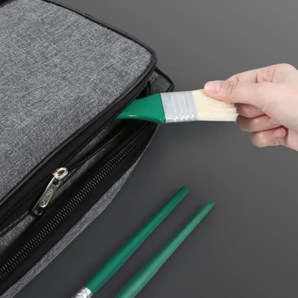 Strumenti professionali per schizzi su tela Borsa artistica Borsa per schizzi impermeabile di grande capacità Borsa da viaggio durevole per artista in tela - immagine 2
