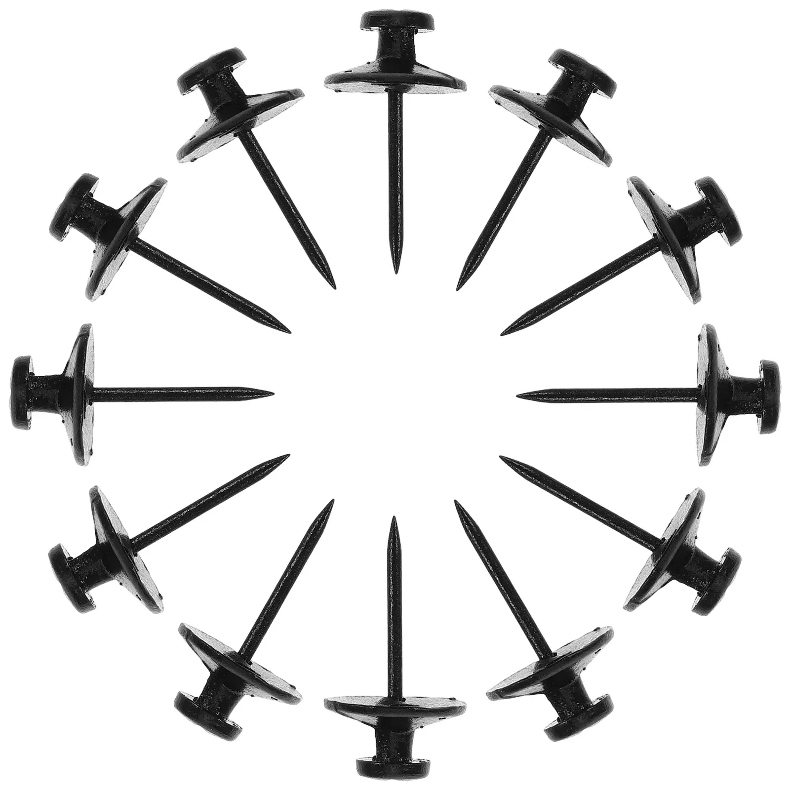 30Pcs 아연 합금 스타 압정 장 벽 못 그림 걸이용 열쇠 걸이용 아트 하드 메탈 못 네일 메탈 참