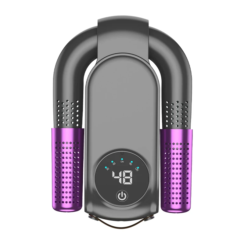 Portable Shoes Dryer Foldable with Timer Boot Deodorizer Folding Sock Dryer for Boots Shoes Gloves Hats Socks Odor Eliminator