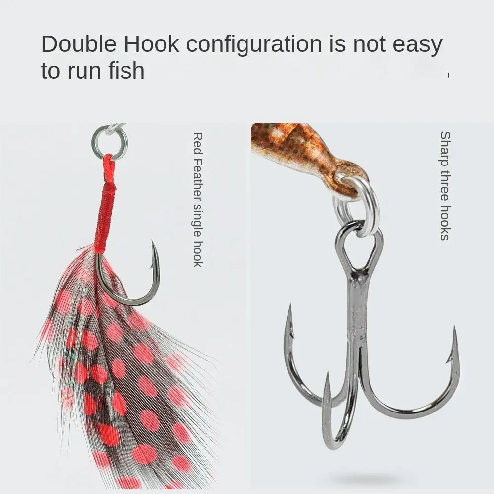 Universal Metal Fishing Lure 3D Eyes Sinking Hard squid Bait Wobblers jigging Artificial Bait Fishing