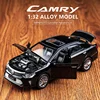 1:32 Seventh Generation TOYOTA CAMRY Alloy Car Model Diecast & Toy Vehicles Metal Toy Car Model Simulation Sound Light Gift 2