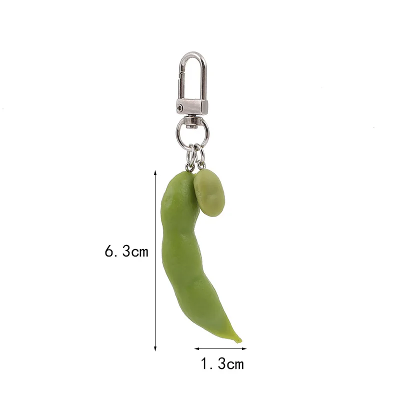 Food Keychain - Edamame