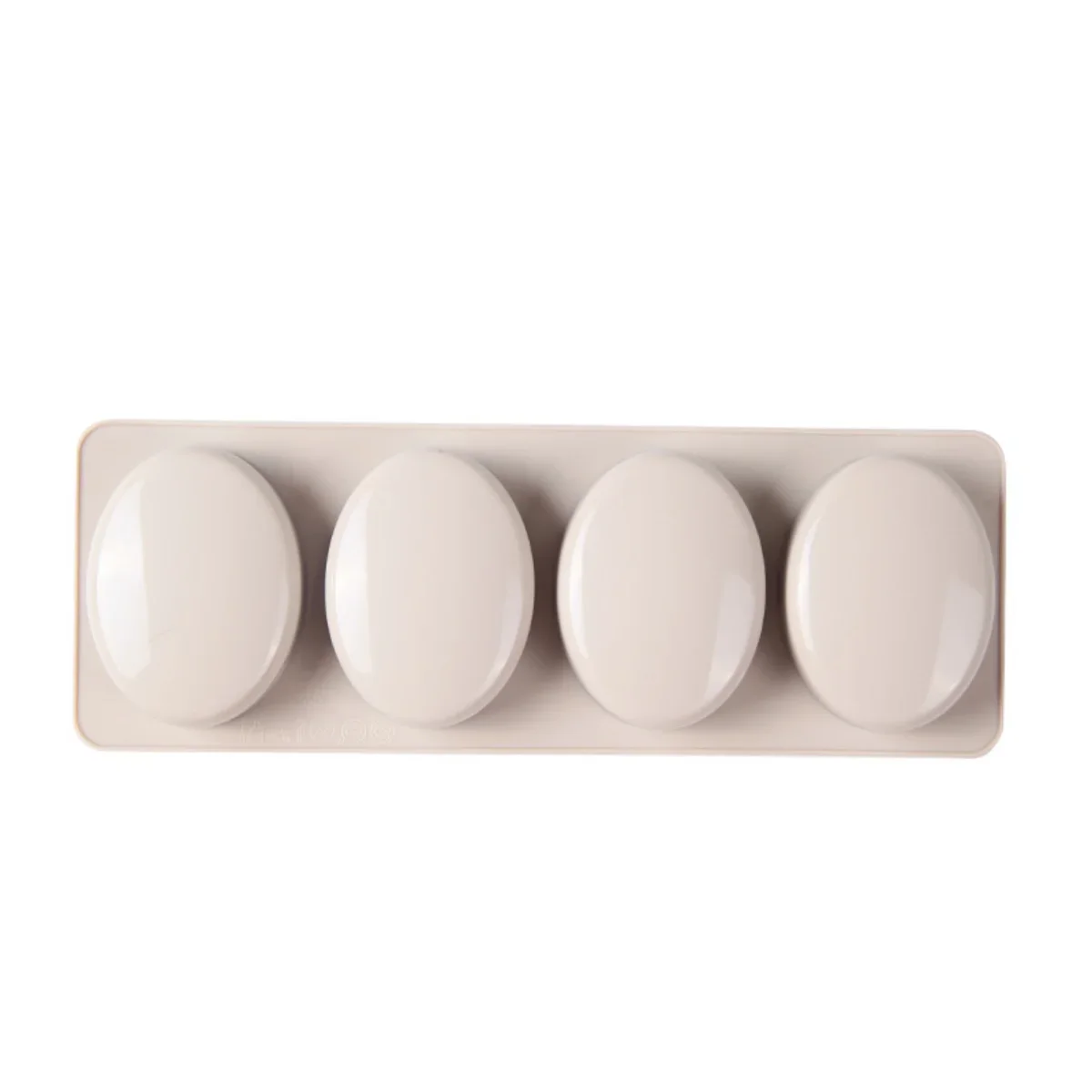 Oval Silicone Mold 4 Cavity DIY Geometry Candle Resin Crystal Mould Elliptic Gypsum Aromatherapy Making Tools Home Decor Gifts