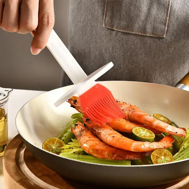 Olajkefe Palack Kefe Tiszta Méretű Kifolyó Kialakítással Könnyű Öntözés Hőálló Élelmiszer -Minőségű Adagoló Konyhai Eszköz - Image 4