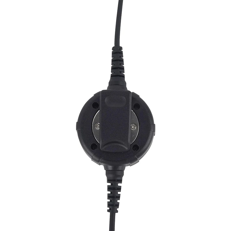 RISENKE-PTT Button Push to Talk System Adapter, 7.1mm Jack to Walkie Talkie for Motorola CP200 CLS1110 CLS1410 (Military)