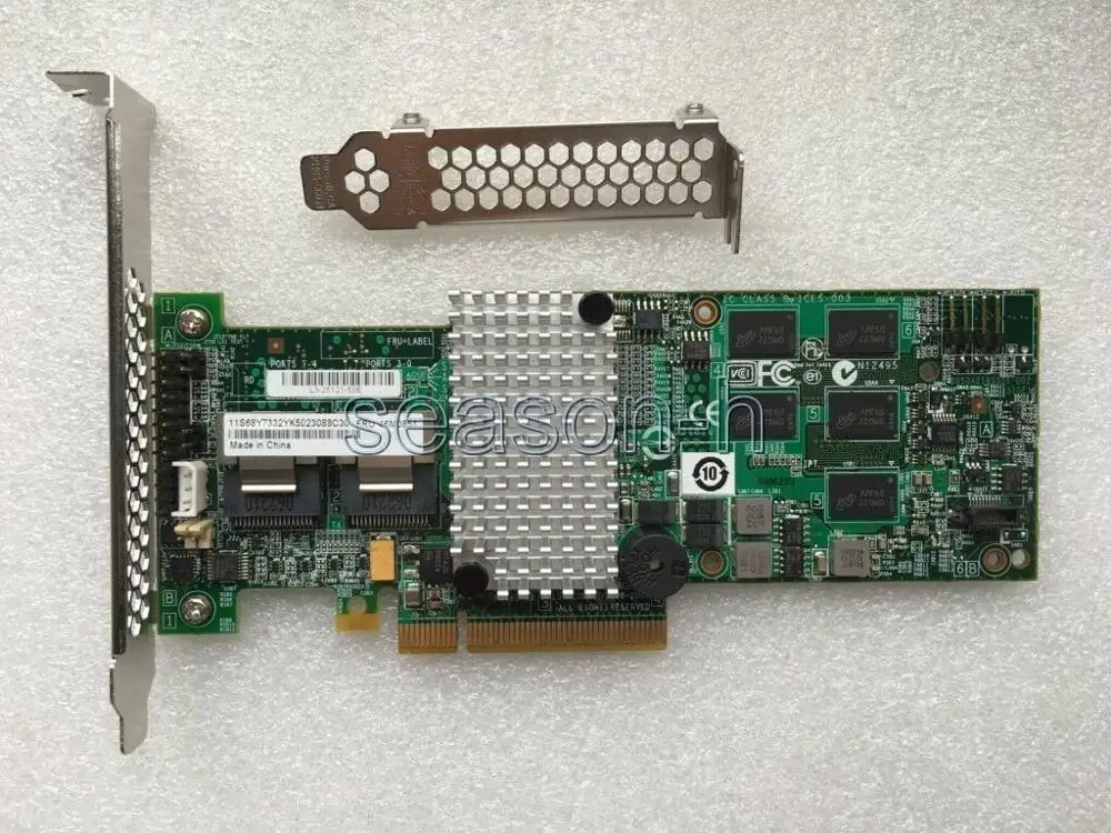 Sas 2108 Controlador Sata Raid6 Sas 512mb 6g Pcie x8 = Sas 92608i 92619i M5015 - Imagem 4