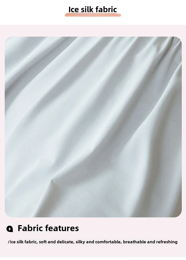 Pyjama Hosen Frauen Eis Seide Hosen Sommer Dünne Leggings Lose Atmungsaktive Plus Größe Mädchen Hause Shorts Weiß Pyjama Hosen Damen – Detail 17