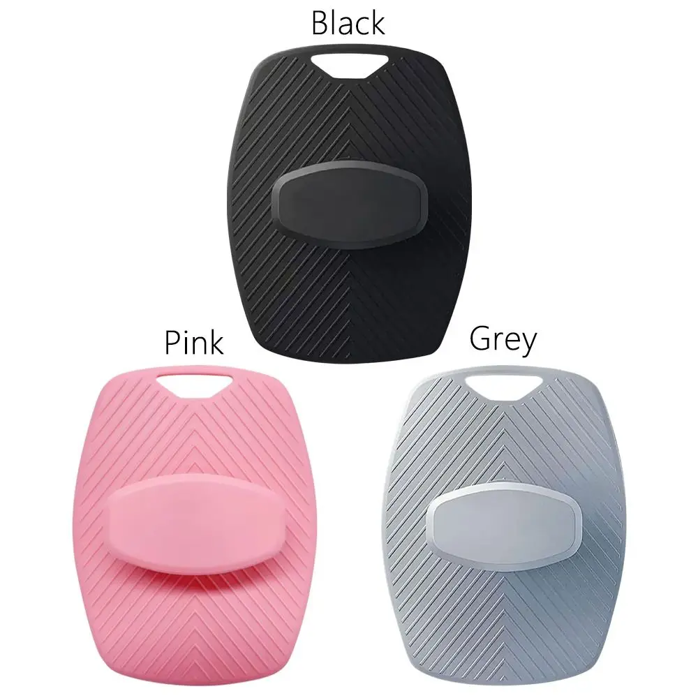 1Pc Durable Silicone Exfoliating Brush Soft Black Grey Massage Bath Brush Body Cleansing Scrubber Shower Bath Supplies