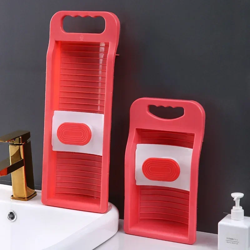 Portable Washboard Dormitory Washing Underwear Socks Washing Machine Baby Clothes Cleaning Tools Laundry Supplies Washboard laundry board