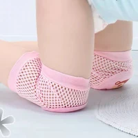 Kids Girl Boy Crawling Elbow Toddlers Baby Knee Pads Safety Mesh Kneepad Protector Leg Warmer Cushion Legging Infants Children 5