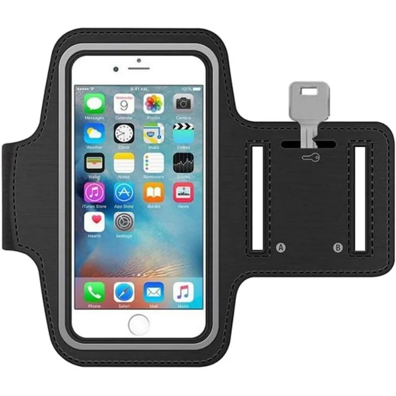 Universal Cell Phone Adjustable Armband Cycling Phone Bag for Running Walking Hiking, Outdoor Accessories