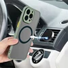 Skin Feel Matte Magnetic Phone Case for Samsung Galaxy S25 S23 S24 Ultra Plus A55 A35 A25 A15 A05 A05S A06 A16 5G Cover Hard PC 6