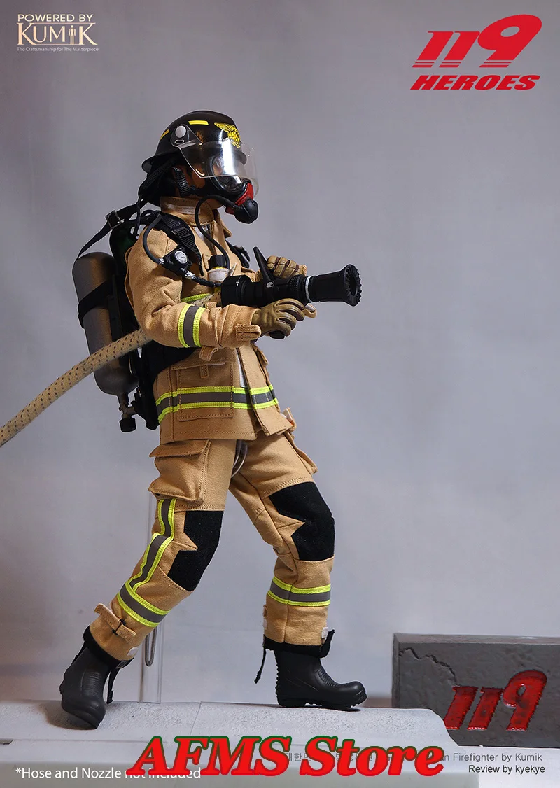 1/6  フィギュア用　防火服　消防士　Fire Fighter 1/6 フィギュア用 防火服 消防士 Fire Fighter ホットトイズ