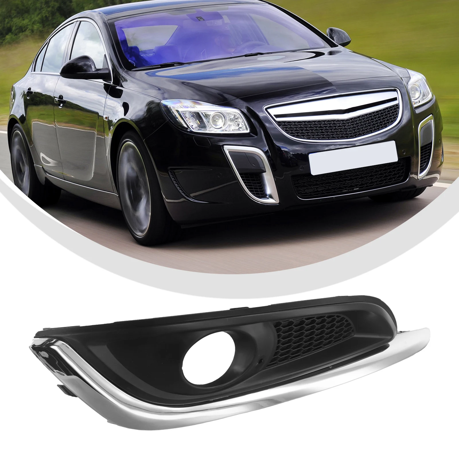 Insignia 2013 2017용 Vauxhall용 전면 우측 안개등 커버 교체품 OEM 번호 23175793에 적합 ABS 소재로 제작됨