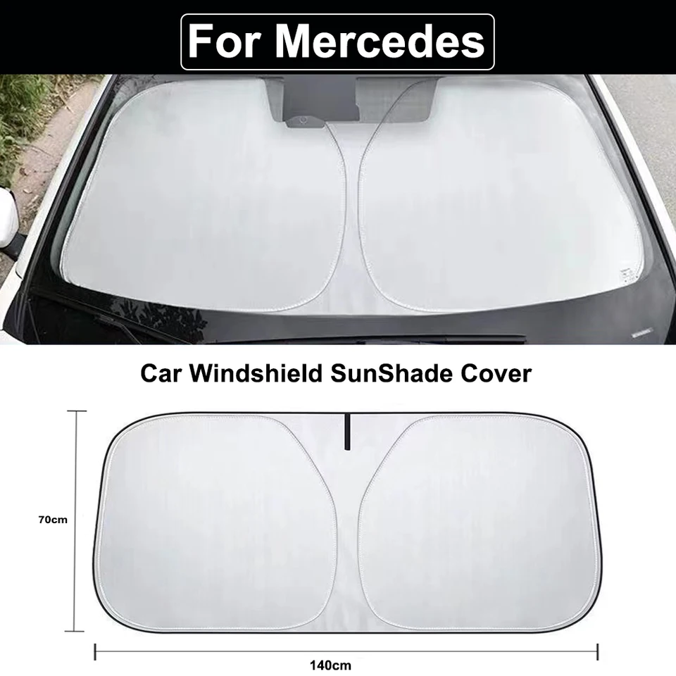 Pare-soleil Voiture Pour Mercedes-Benz CLS Shooting Brake (2014-2024) - Protection Thermique Et Anti-UV