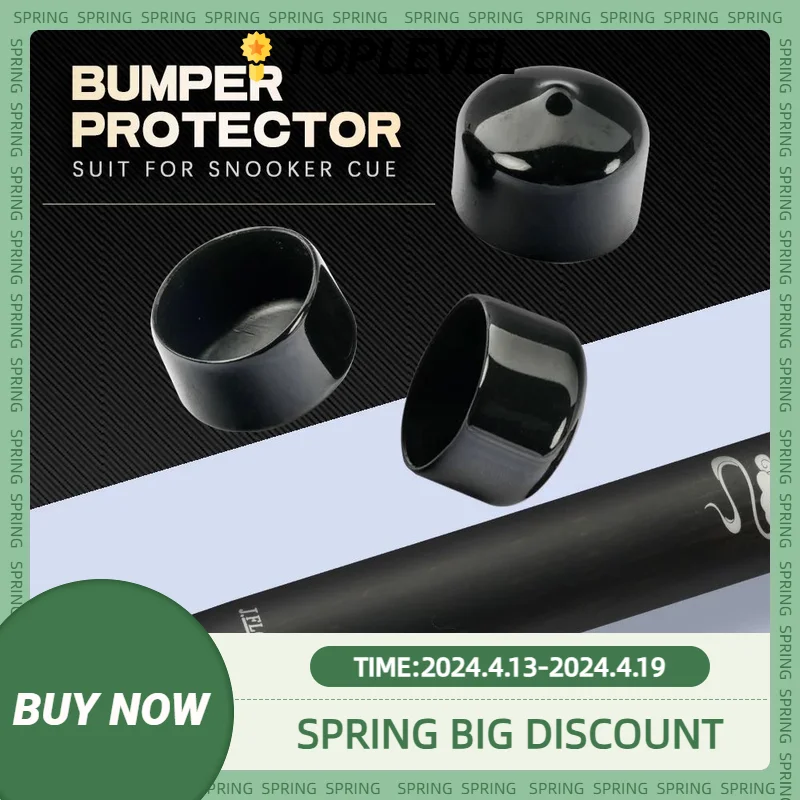 Professional Billiard Pool Cue Bumper, Extension Rubber Bumper, Butt Connected Cue Accessories, Fit for Snooker, 5Pcs