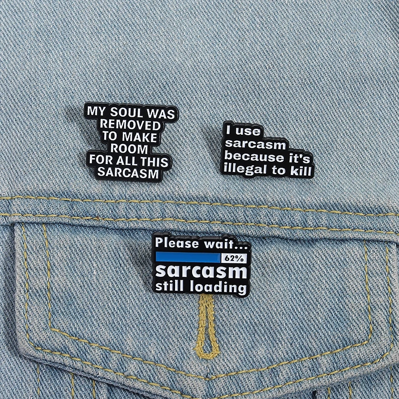 2-5pcs/set Quotes Enamel Pins Custom Psychology Have You Seen This Wizard This is Trifficult Metal Brooches Badge Jewelry Gifts