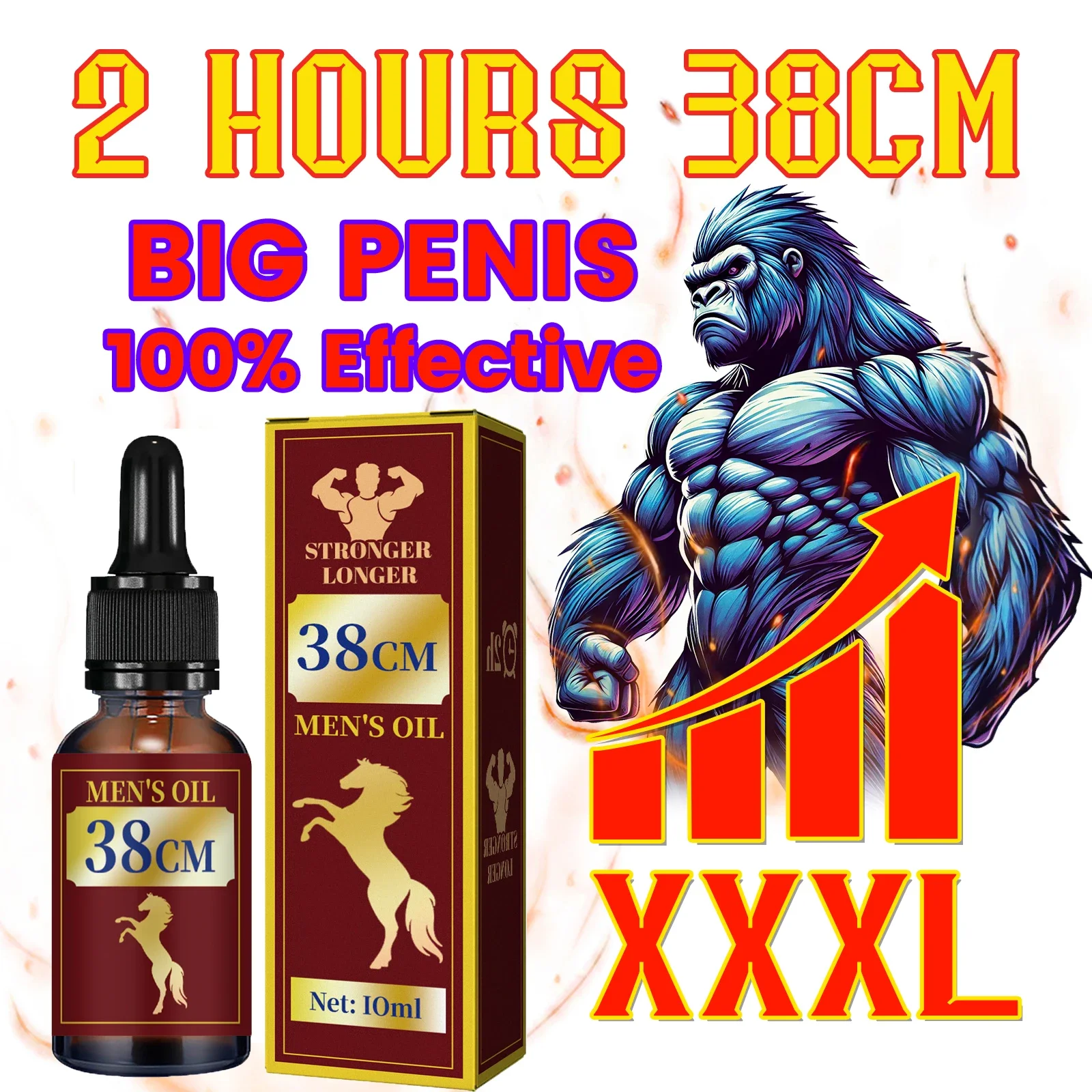 Increase Penis Oils Penis Enlargment Oil Growth Man Big Dick Liquid Male Cock Enhancement Sex Delay Men Health Care Massag XXS