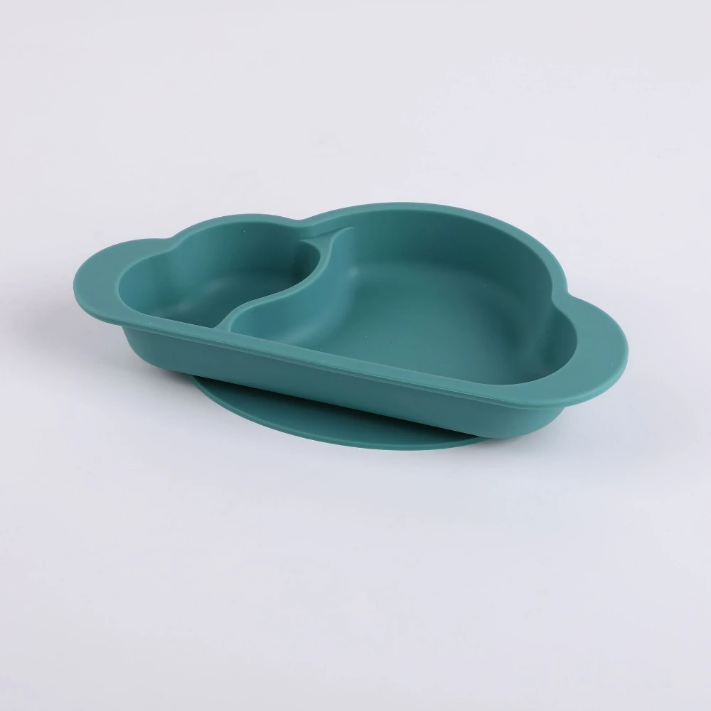Assiette En Silicone Pour Bébé - YWEI - Plateau Repas - Bol à Ventouse