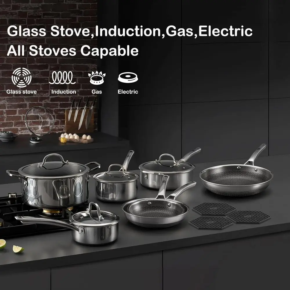 14-Piece Hybrid Cookware Set 5