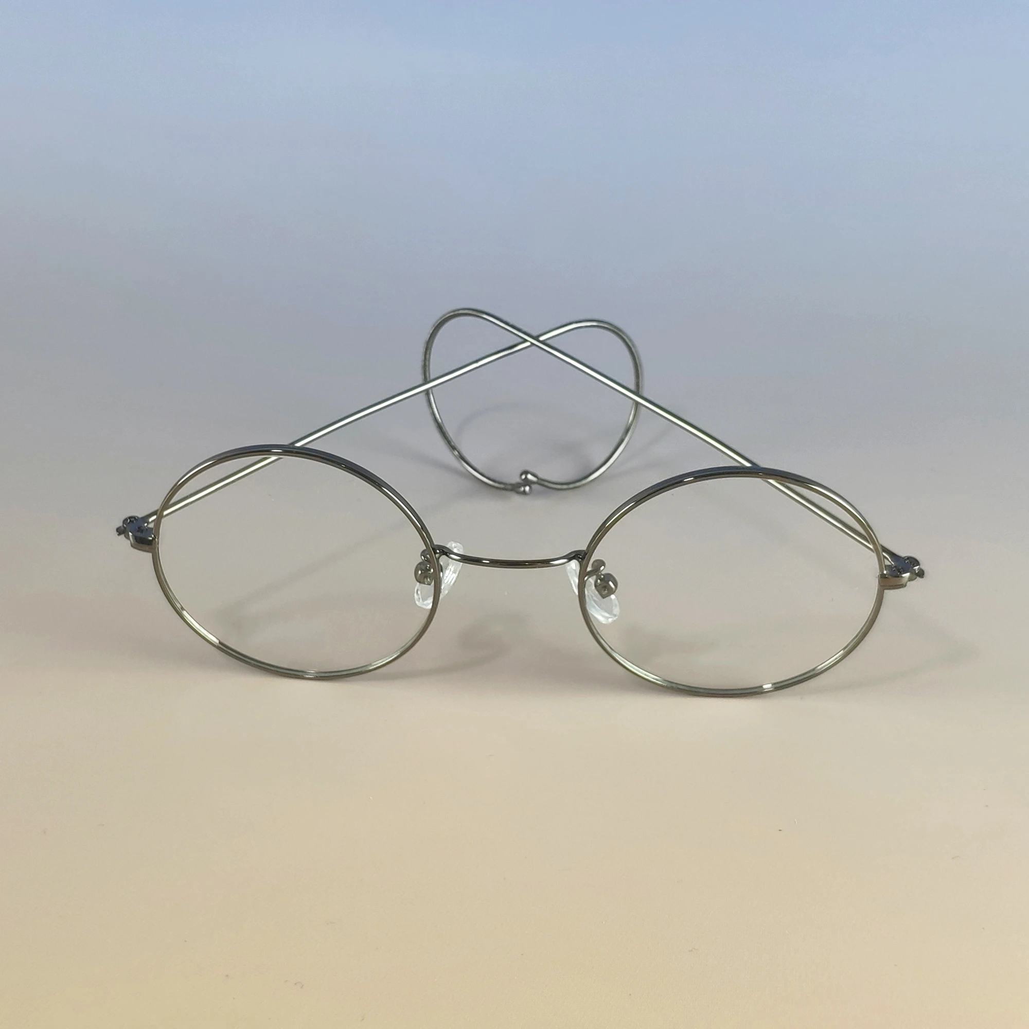 Retro Round Spring Glasses Flexible Optical Eyewear Vintage