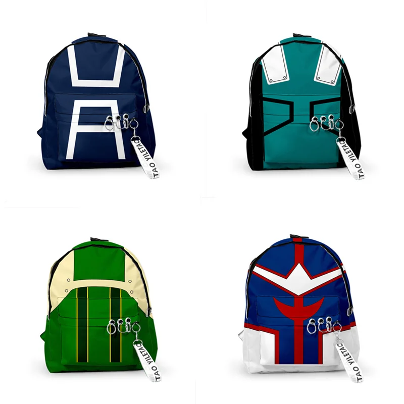 

Anime Boku No My Hero Academia Midoriya Izuku Cosplay Backpack Kawaii School Bags Travel Laptop Rucksack Satchel Unisex