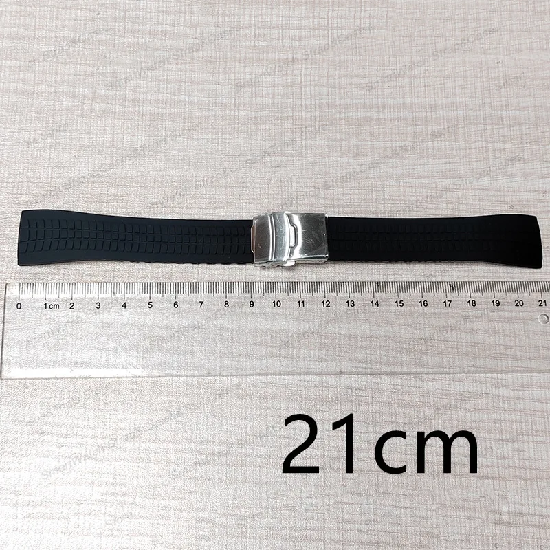 Universal Quick Release Soft Silicone Watch Strap - Adjustable Waterproof Band