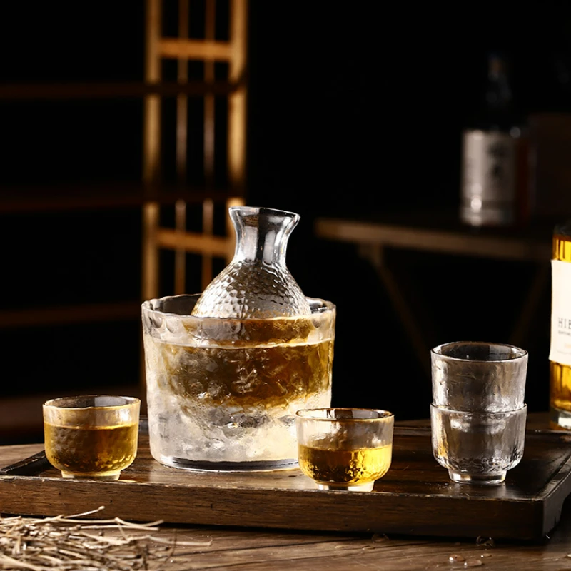 Tea Cup Wine Cup Wine Glass Spirits Cup Drinking Glasses Creative Sake Glasses Cup Set Japanese Style Shot Glasses Transparent Tea Cups Wine Accessories Professional Shot Cup Set