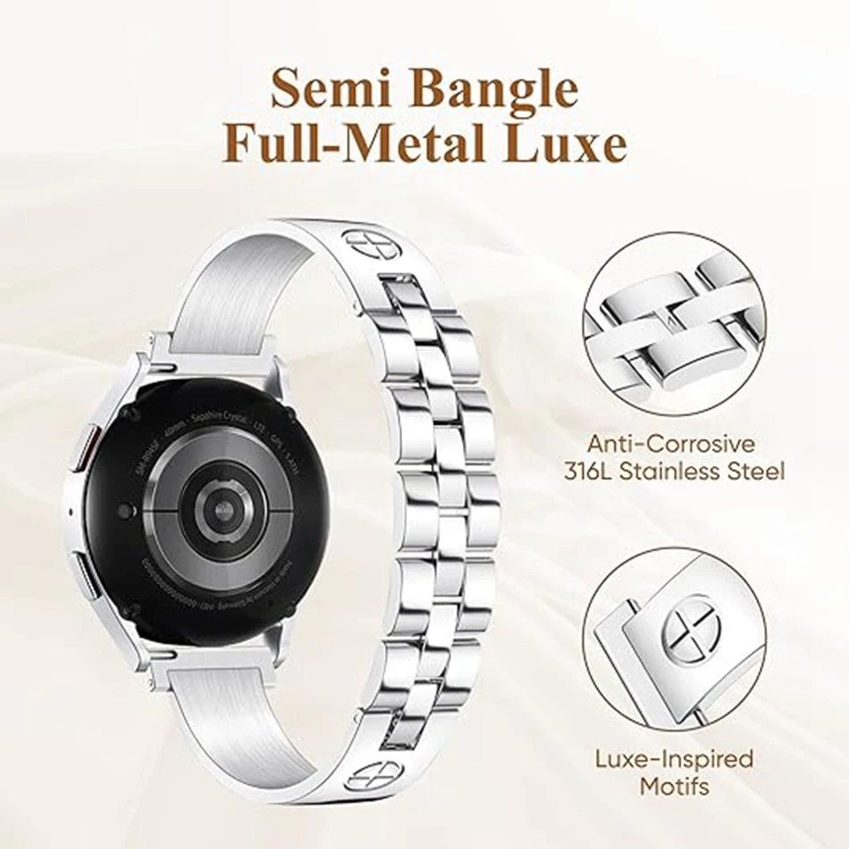 Elegant Designer Watch Strap Bracelet - Luxurious Party Dress Jewelry Accessory