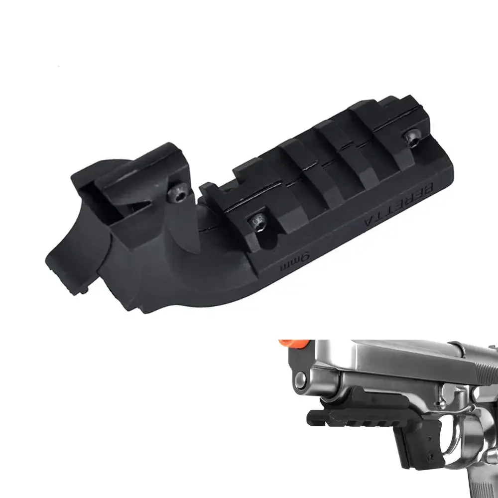 Tatical 20mm Under Rail Mount Pistol Laser Flashlight Adapter for Beretta M9 pistol laser flashlight adapter