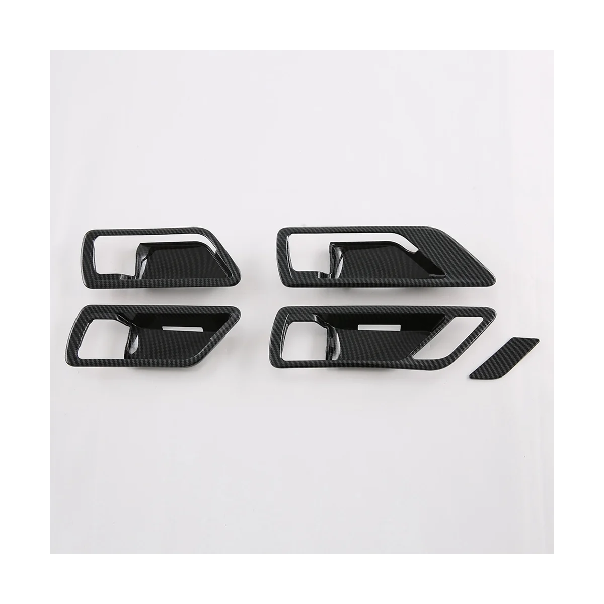 

Для Toyota Land Cruiser LC300 2022 2023 крышка чаши ручки межкомнатной двери Стильная отделка из углеродного волокна аксессуары