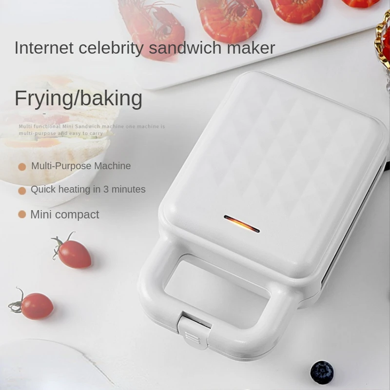 Sandwich Machine, Breakfast Machine, Household Light Food Machine, Frying and Baking Machine, Multi-function Heating