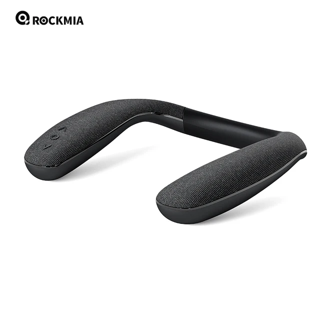 Rockmia EBS-908 Neckband Speaker Wireless Bluetooth 5.0 U-Sharp 6W Portable Bass Box for Gaming Traveling Walking & Cycling