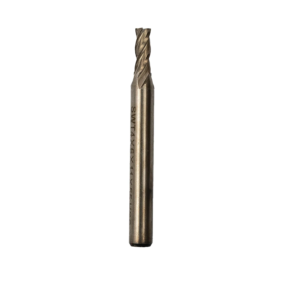 

4 Flute End Mill Cutter Straight Shank Drill High-speed 4/6/8/10/12mm HSS CNC Bit 1pc High Quailty Hot Useful 2018