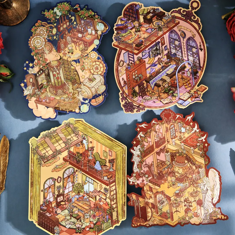 Kawaii كبيرة الحجم ستار دريم برينس موضوع المقصورة...