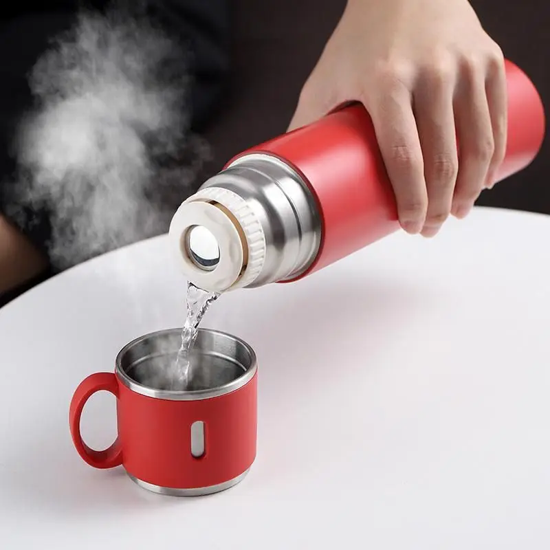 Stainless Steel Insulated Keep Cool Thermos Cup Bottle Vacuum Flasks