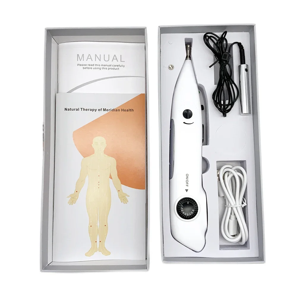 

Rechargeable Acupuncture Pen Electric Acupuntura Tens Massage Pen Massage Device Body Massager Muscle Stimulator Therapy Machine