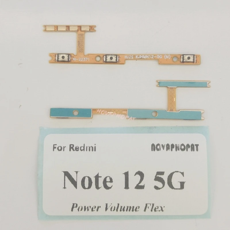 Power Button Flex Cable and Volume Control Ribbon
