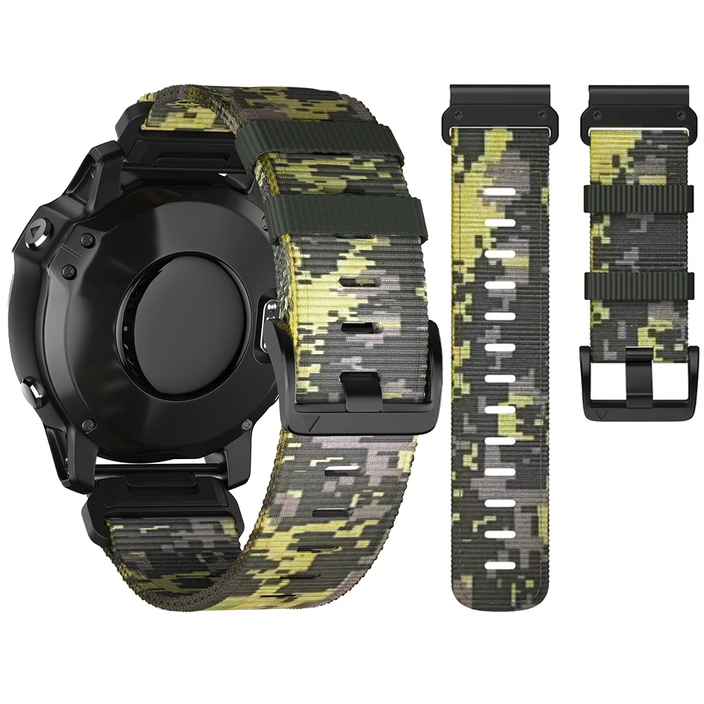 Nylon QuickFit Sports Woven Bracelet - 26mm & 22mm Strap